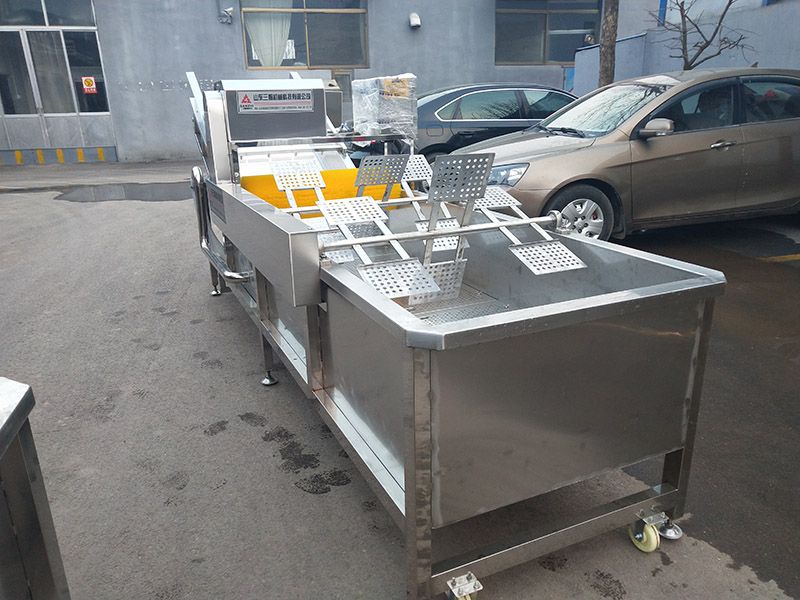 蕨菜撥板清洗機